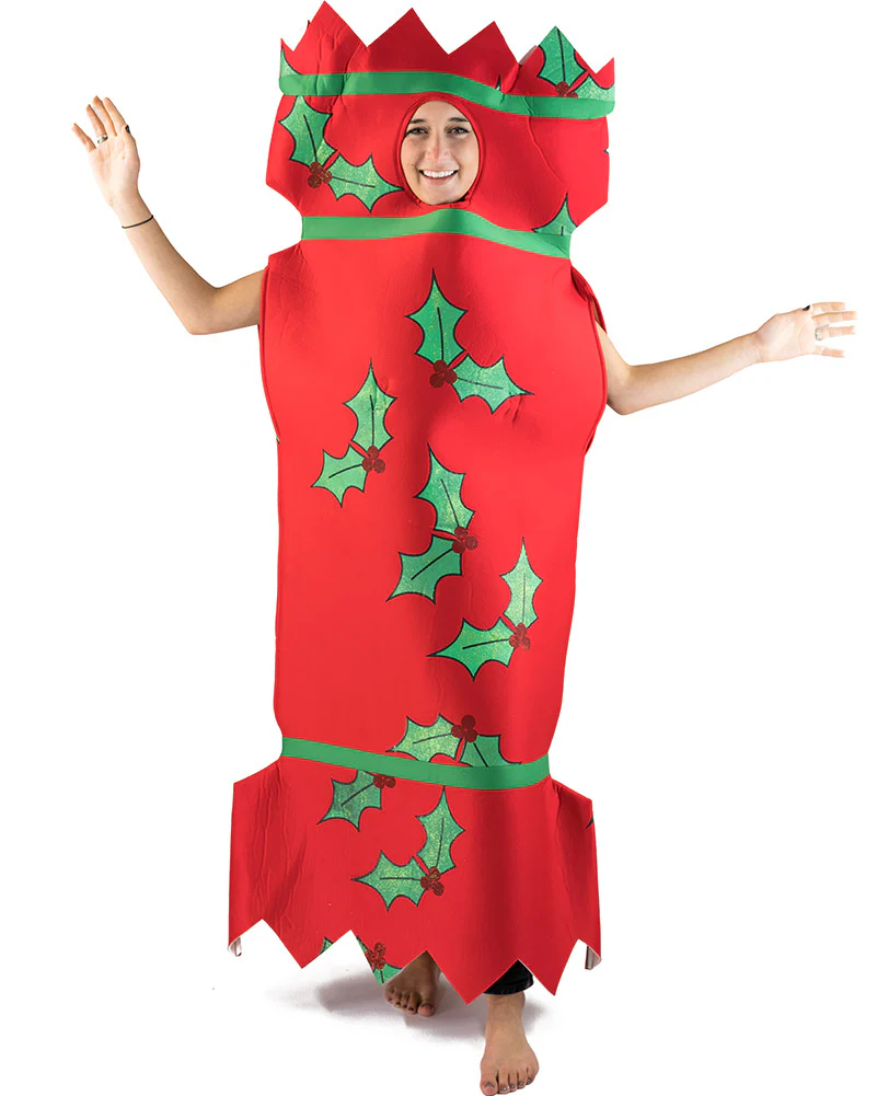 Cracker Foam Adult Christmas Costume - Image 2