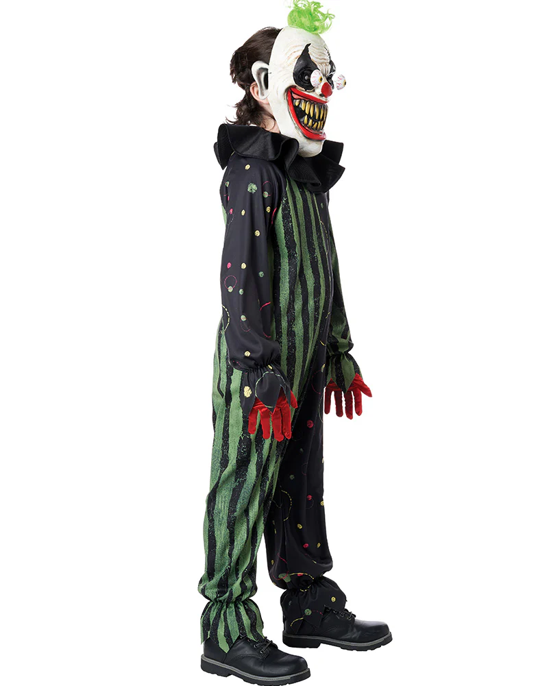 Crazy Eyed Clown Boys Costume - Image 2