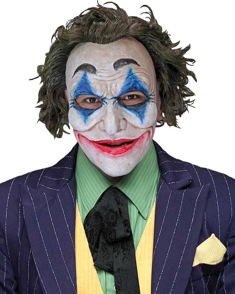 Crazy Jack Clown Deluxe Mask