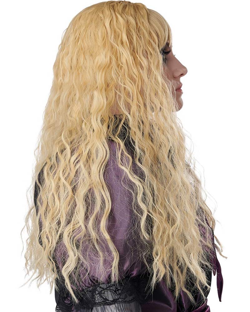 Creepy Doll Long Blonde Wig - Image 3