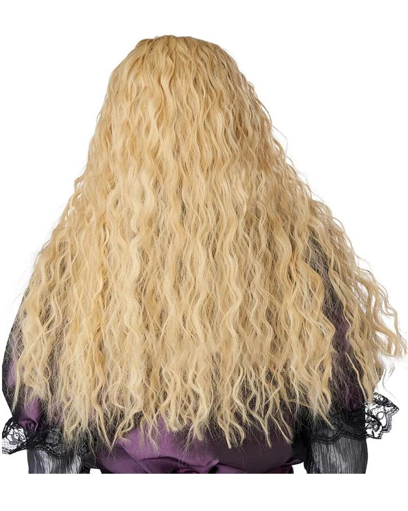 Creepy Doll Long Blonde Wig - Image 4