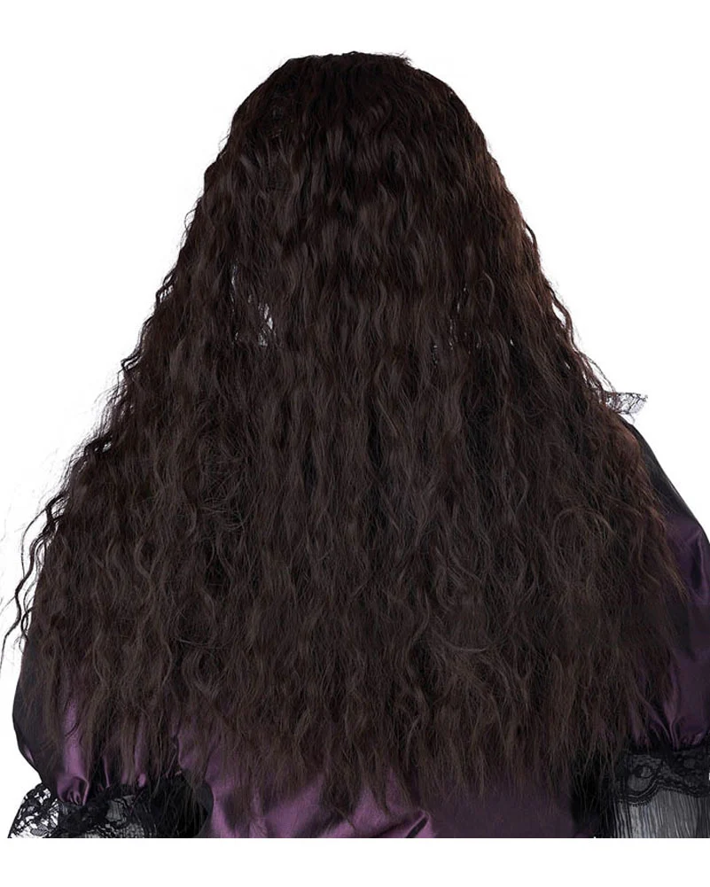 Creepy Doll Long Brown Wig - Image 4