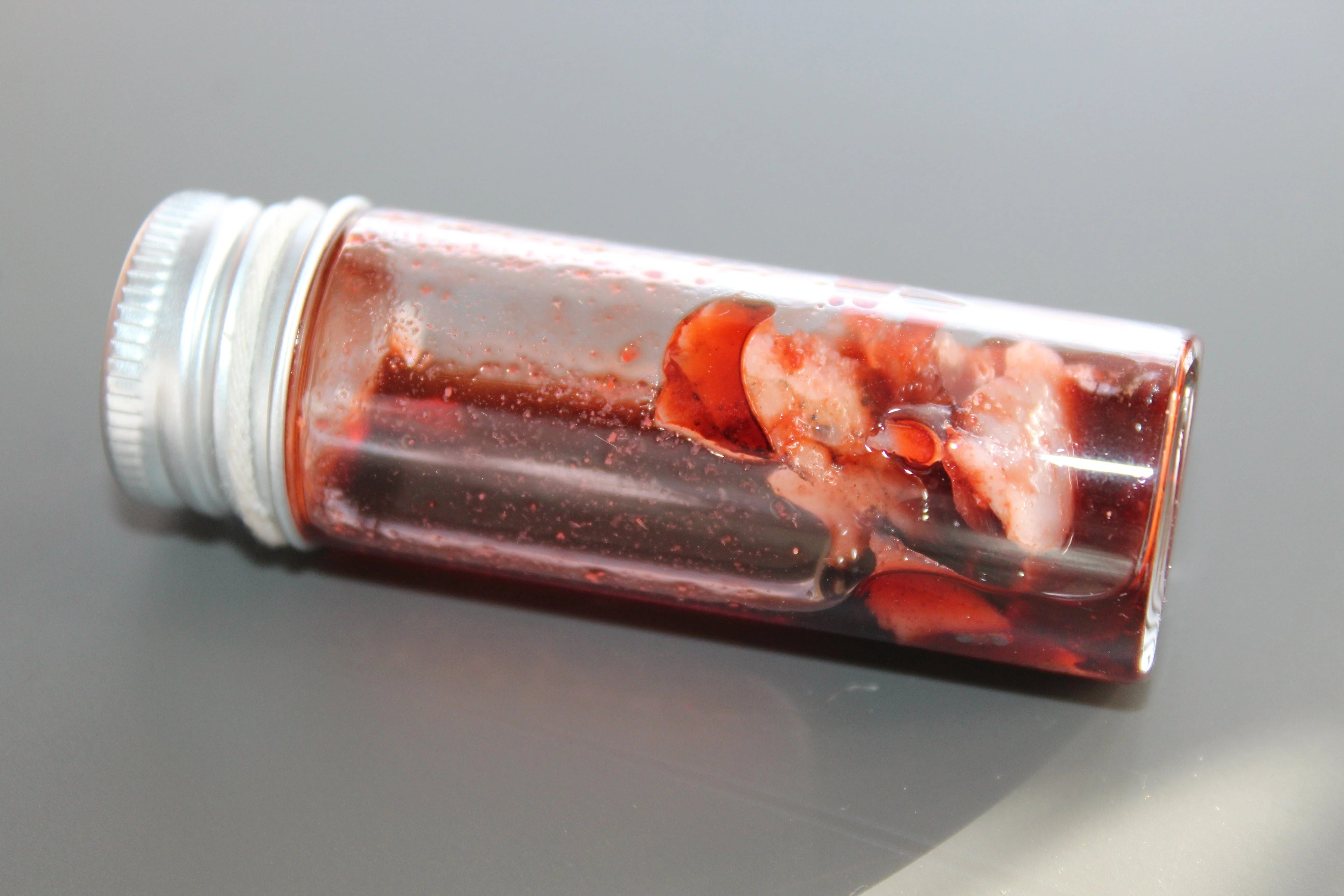 Crime Scene Body Flesh Specimen Vial Prop - Image 6