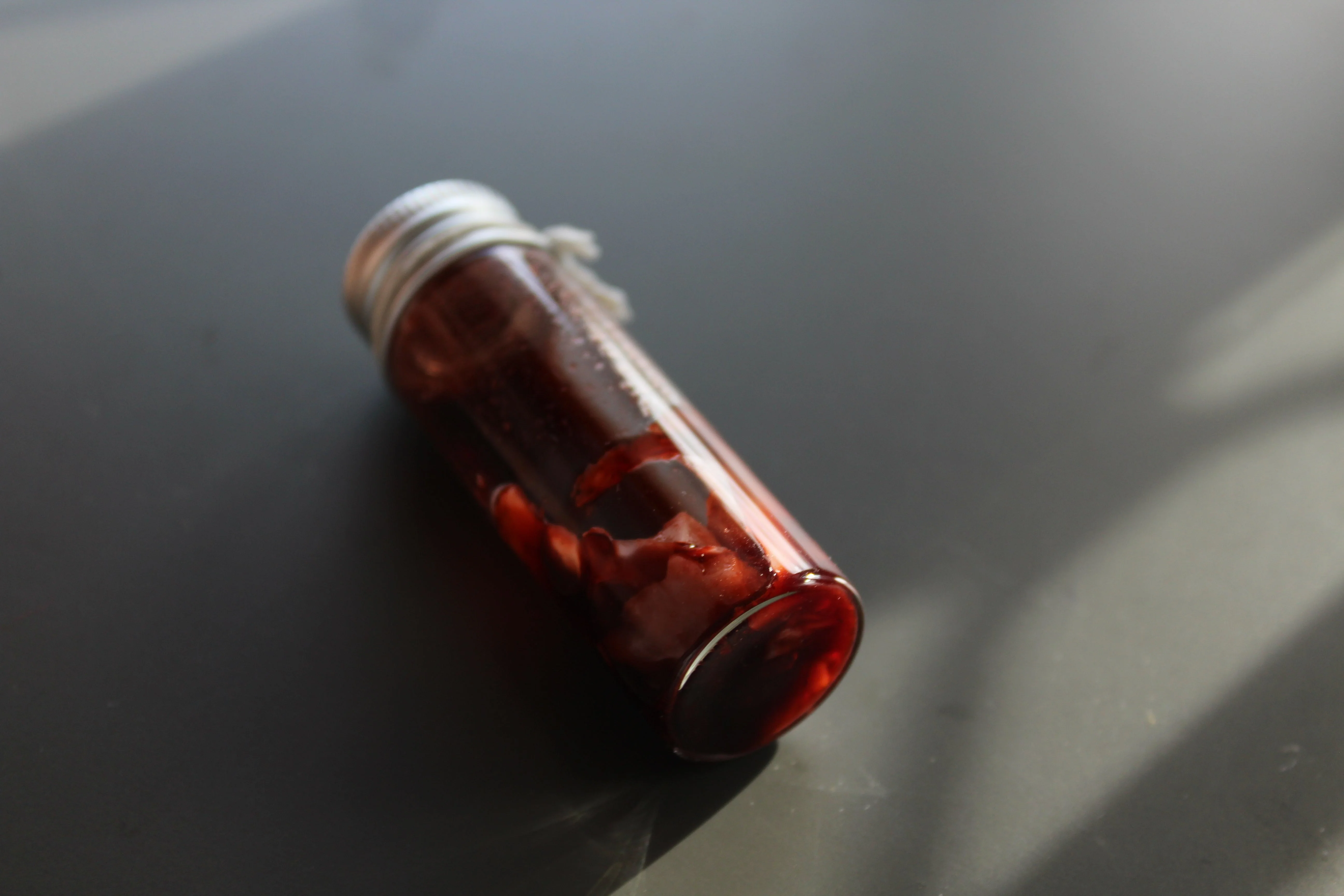 Crime Scene Body Flesh Specimen Vial Prop - Image 8