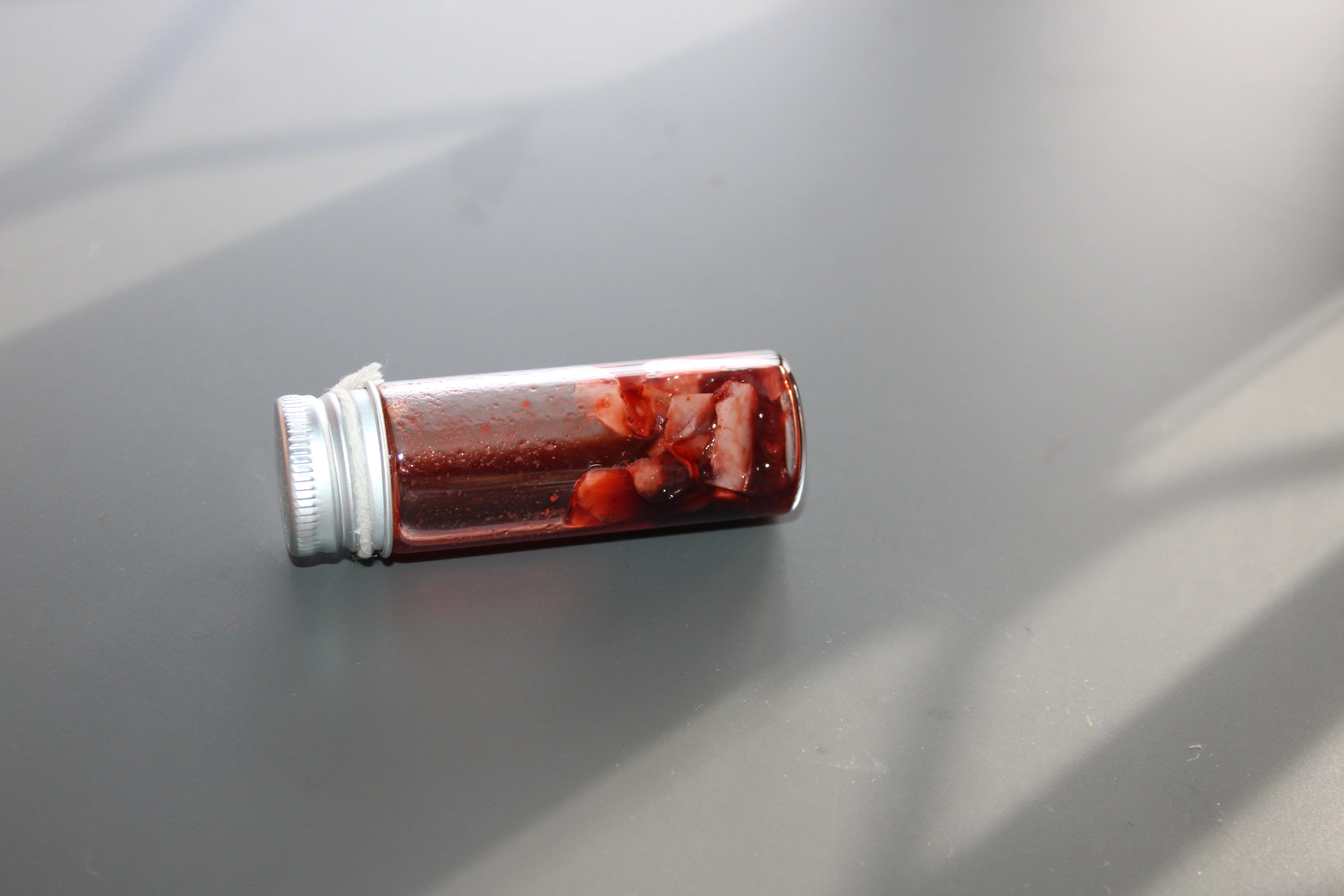 Crime Scene Body Flesh Specimen Vial Prop - Image 9