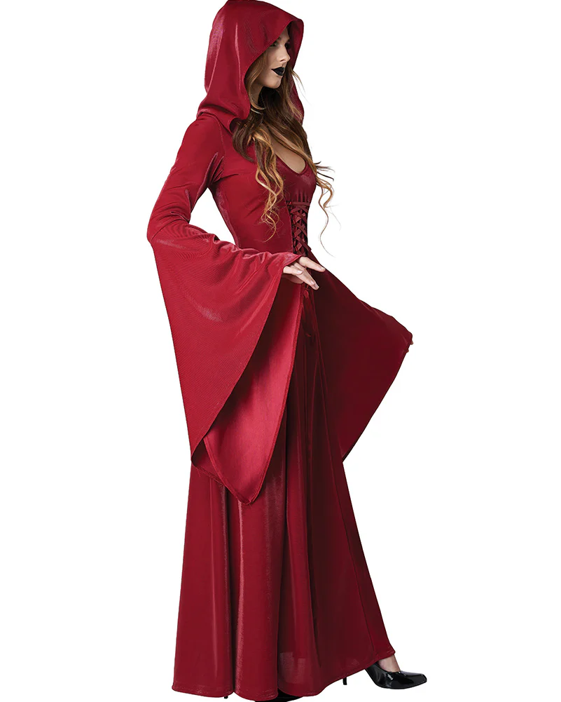 Crimson Robe Womens Costume - Image 2