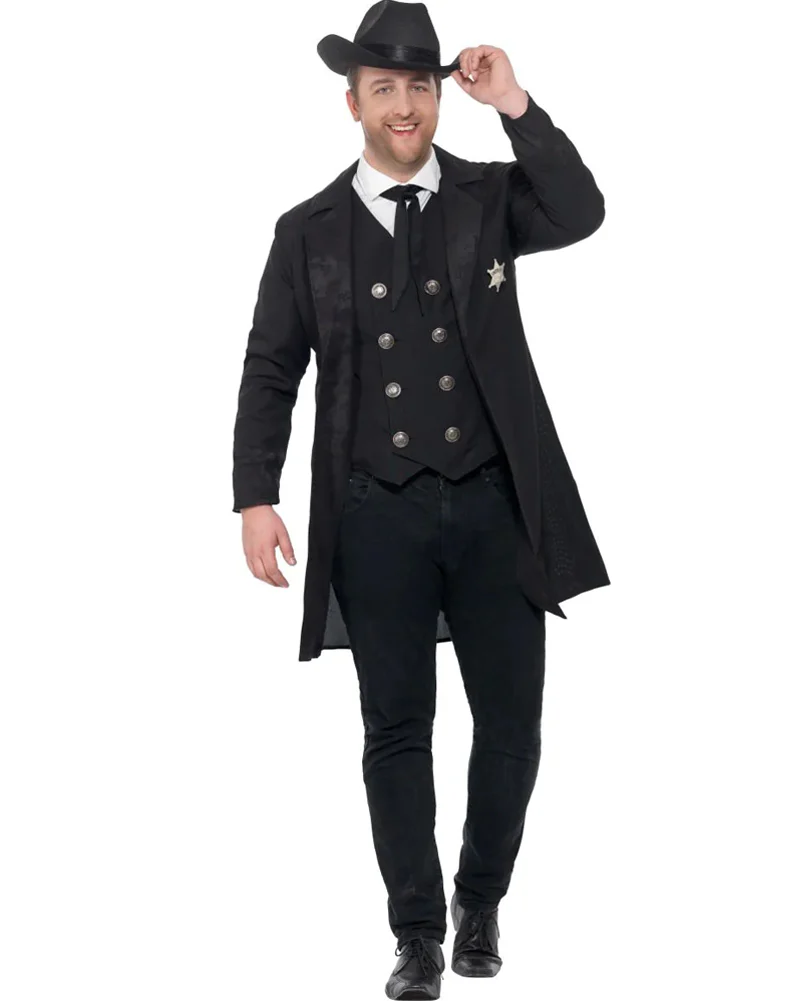 Old Town Sheriff Mens Costume - Image 2