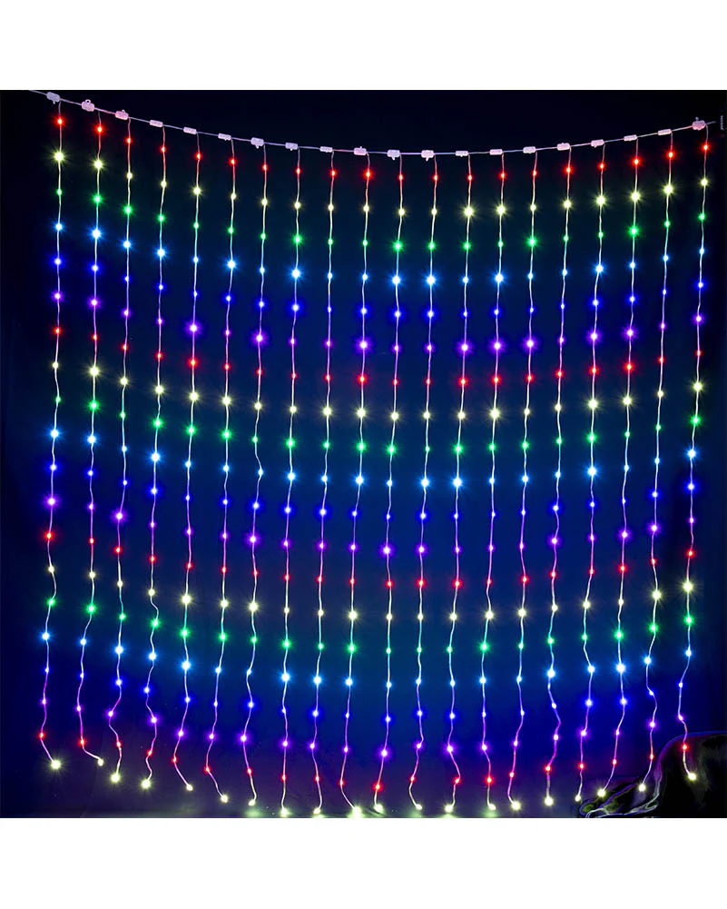 Customisable LED Curtain Lightshow with App Control 2m - Image 9