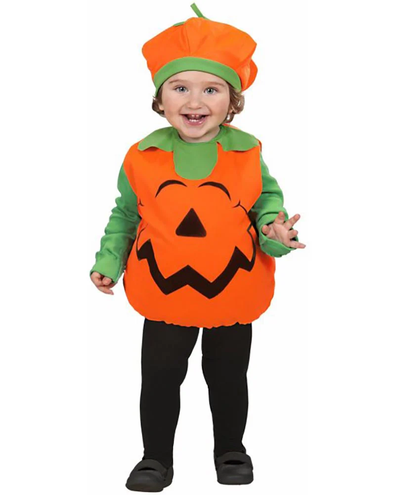 Cute Pumpkin Toddler Kids Costume