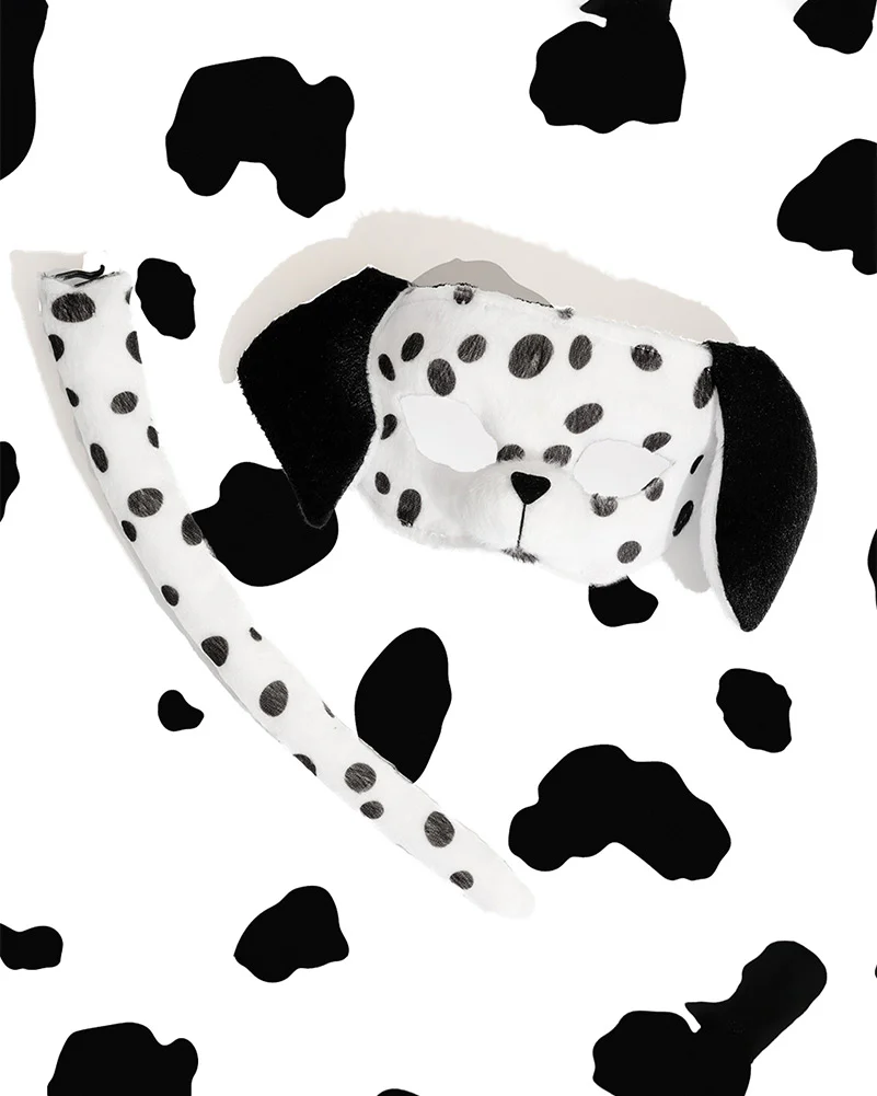 Dalmatian Deluxe Mask and Tail Set - Image 3
