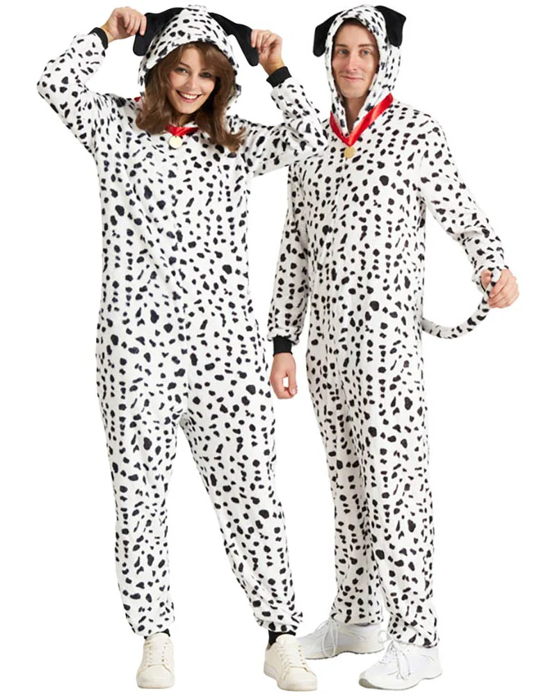 Dalmatian Full Body Deluxe Plus Size Adult Book Week Costume