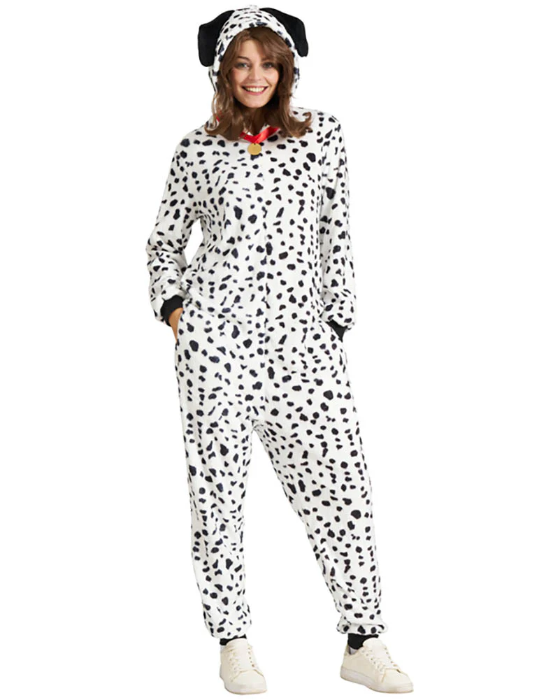 Dalmatian Full Body Deluxe Plus Size Adult Book Week Costume - Image 10