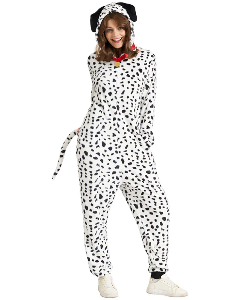 Dalmatian Full Body Deluxe Plus Size Adult Book Week Costume - Image 11