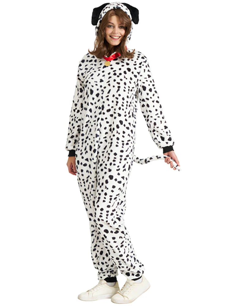 Dalmatian Full Body Deluxe Plus Size Adult Book Week Costume - Image 13