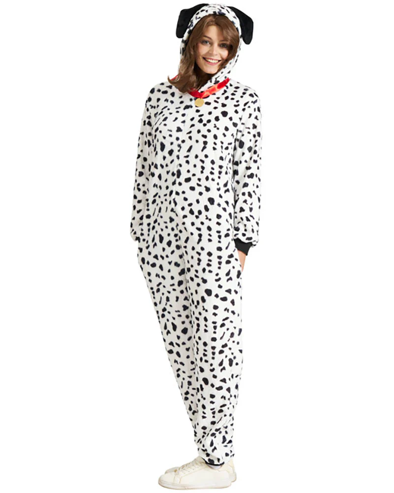 Dalmatian Full Body Deluxe Plus Size Adult Book Week Costume - Image 17