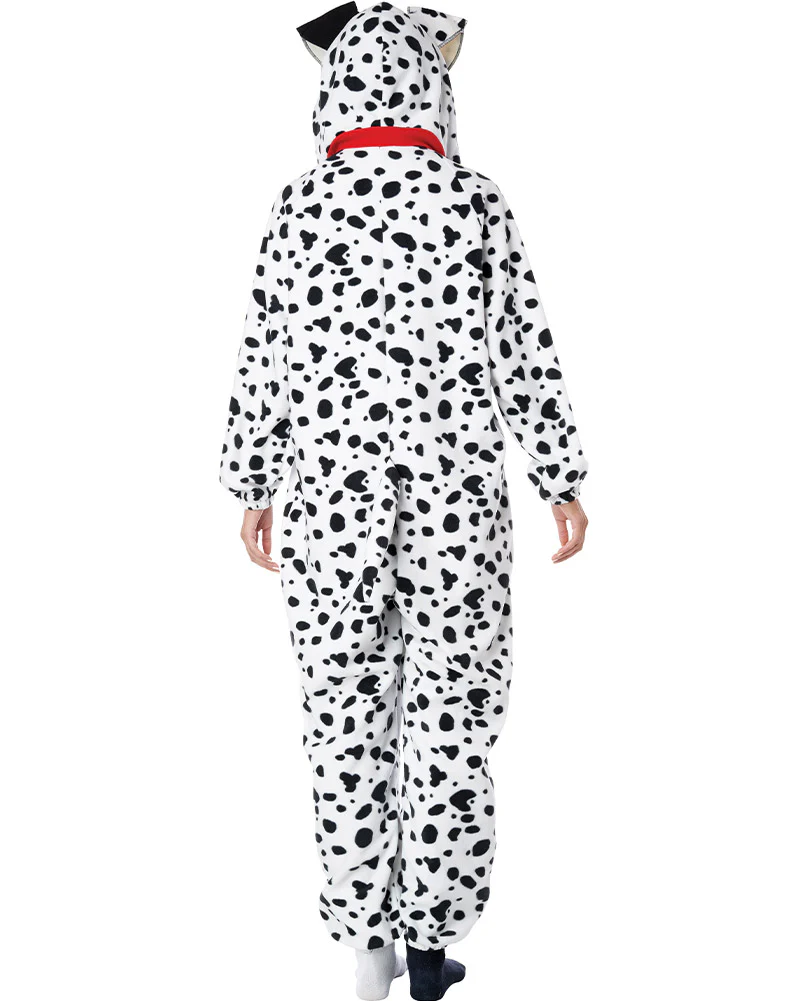 Dalmatian Fleece Jumpsuit Adult Book Week Costume - Image 6