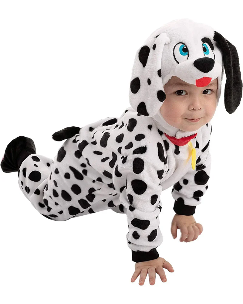 Dalmatian with Plush Bone and Bowl Toddler Book Week Costume - Image 2