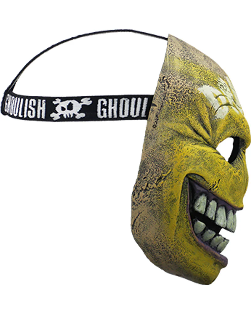 Danger Smiley Glow in the Dark Deluxe Half Mask - Image 4