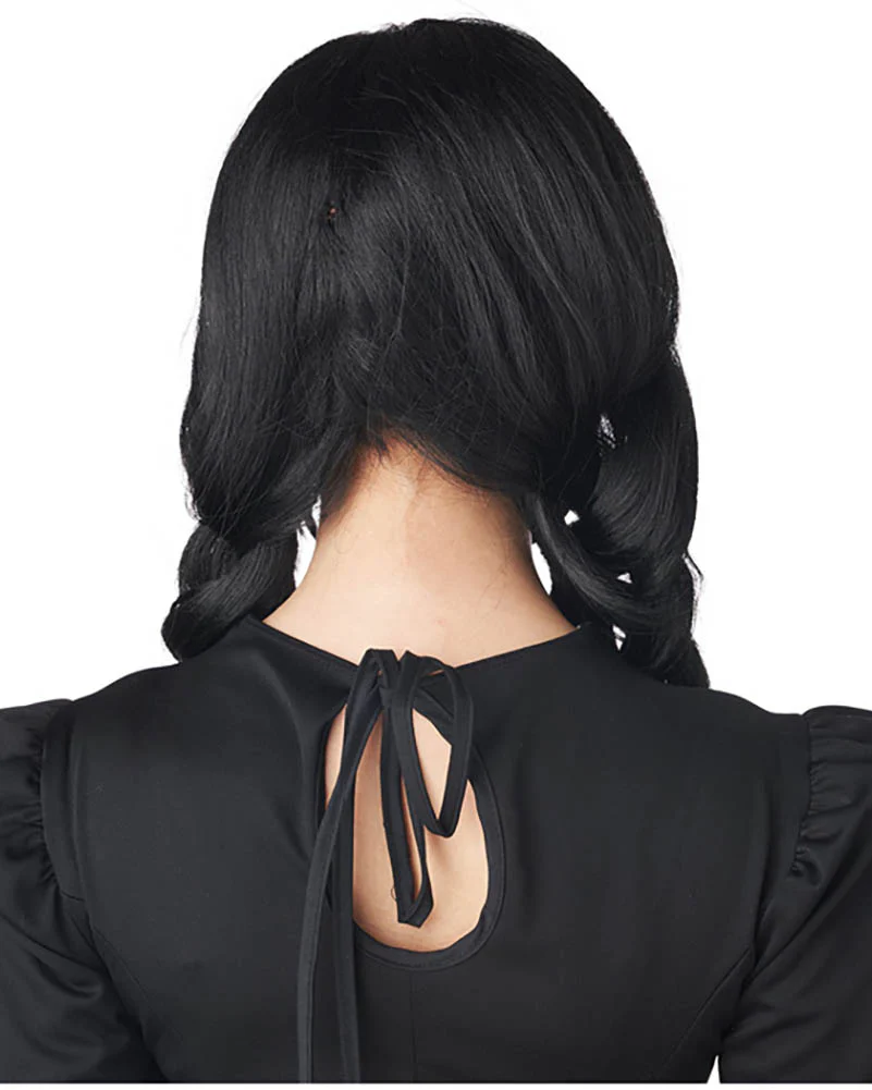 Dark Braids Plaited Black Wig - Image 2