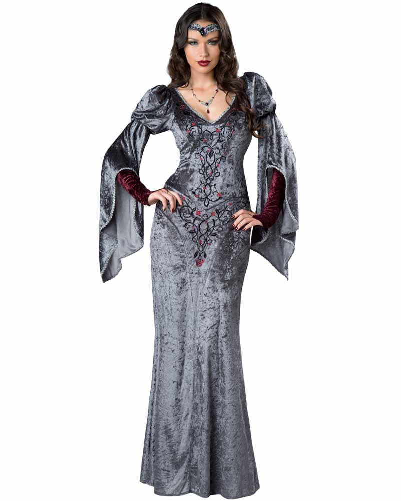 Dark Medieval Maiden Womens Book Week Costume