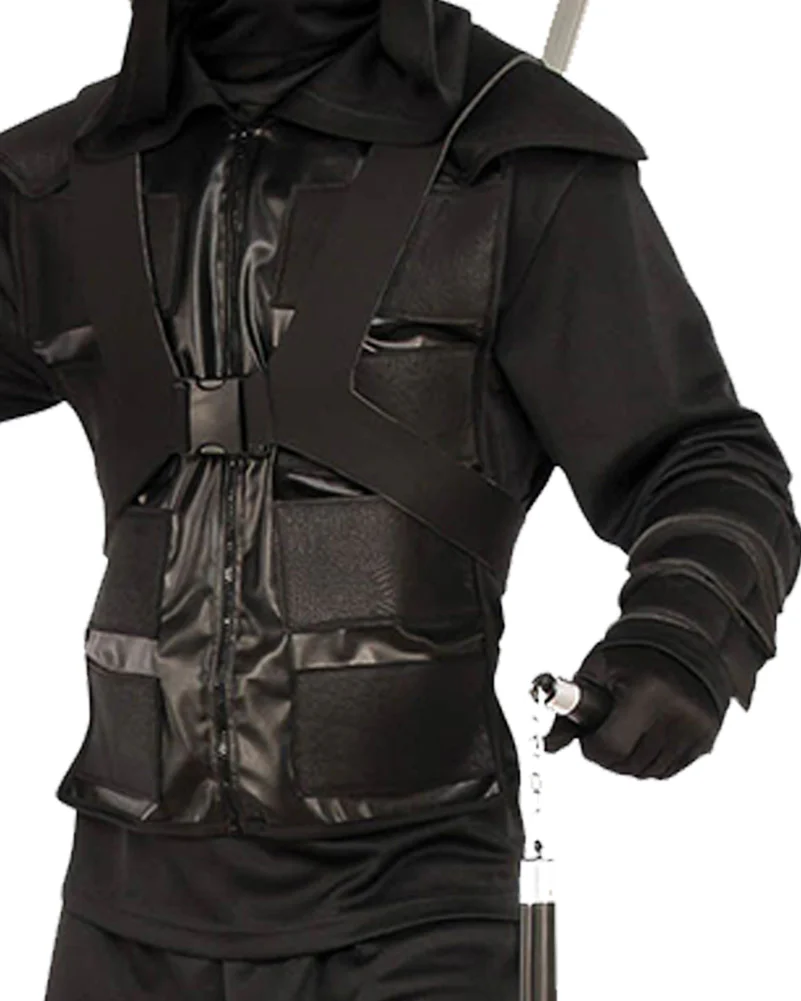 Dark Ninja Mens Costume - Image 3