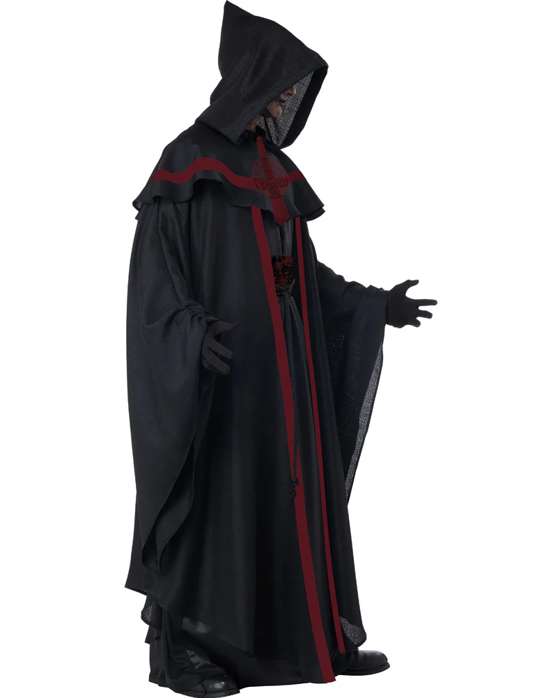 Dark Rituals Robe Deluxe Mens Costume - Image 2