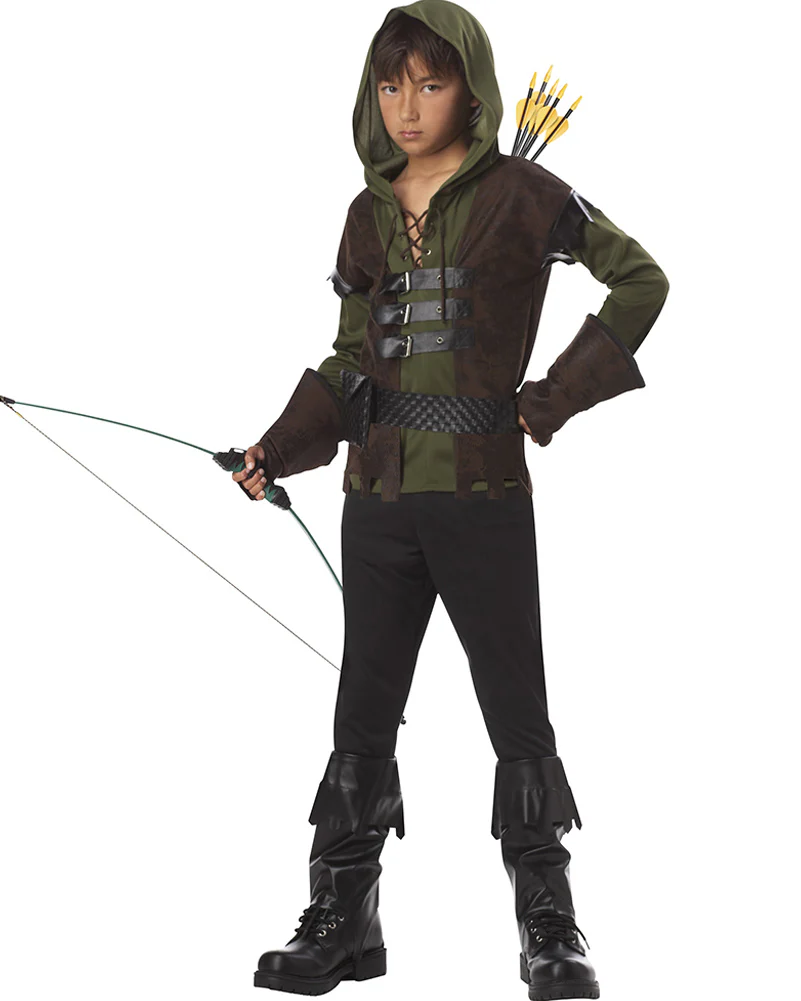 Dark Robin Hood Boys Book Week Costume