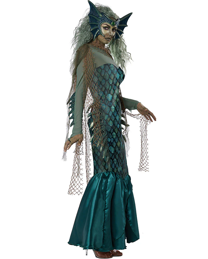 Dark Sea Siren Womens Costume - Image 3