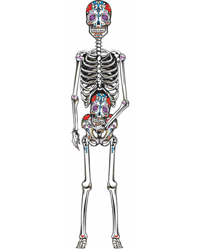 Day of The Dead Cutout 1.5m