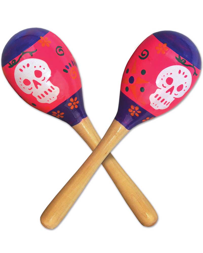 Day of the Dead Maracas