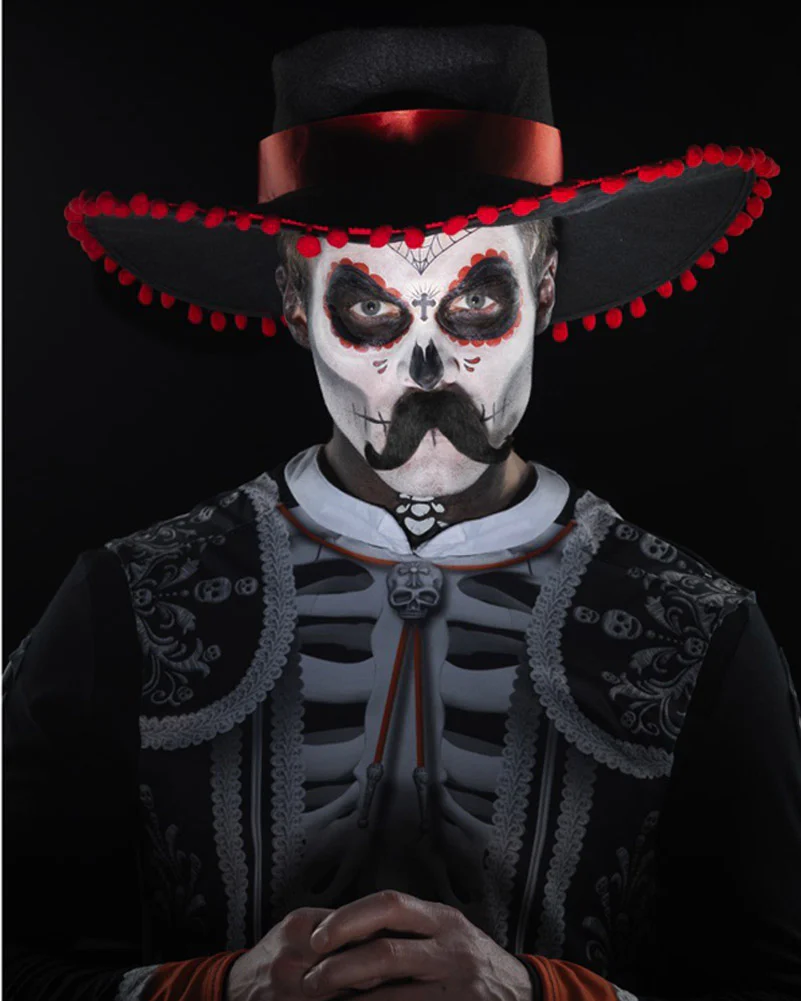 Day Of The Dead Senior Bones Makeup Kit - Image 2