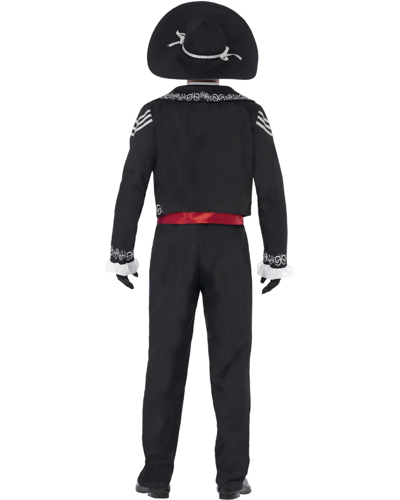 Day of the Dead Senor Bones Mens Costume - Image 3