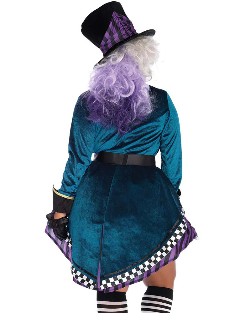 Delightful Hatter Plus Size Womens Costume - Image 2