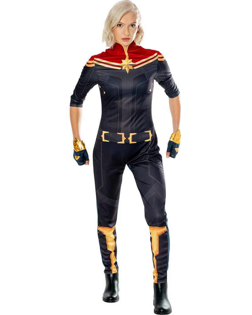 Captain Marvel Deluxe Womens Costume - Image 2