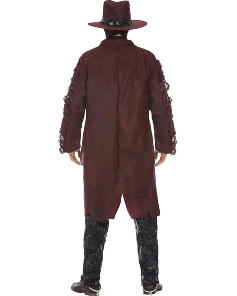 Deluxe Dark Spirit Western Cowboy Mens Costume - Image 4