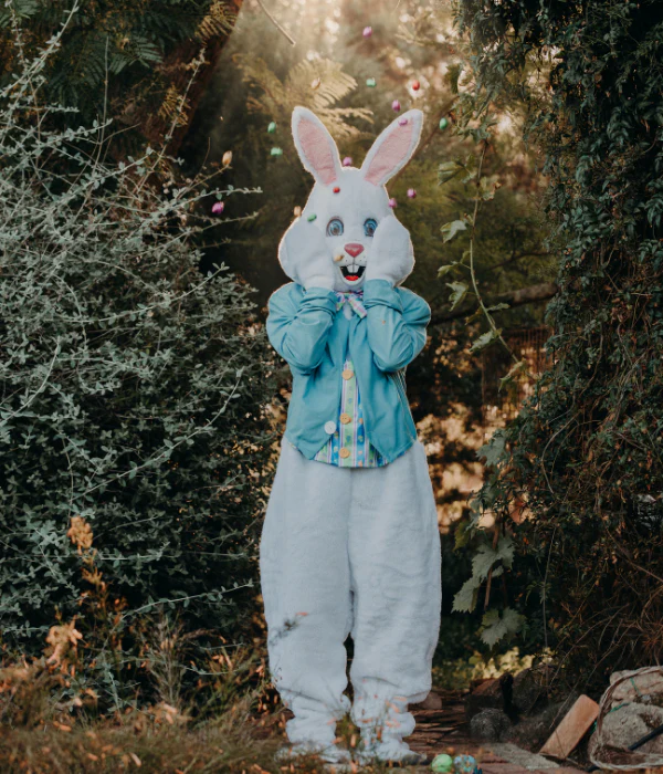 Deluxe Easter Bunny Adult Costume - Image 2