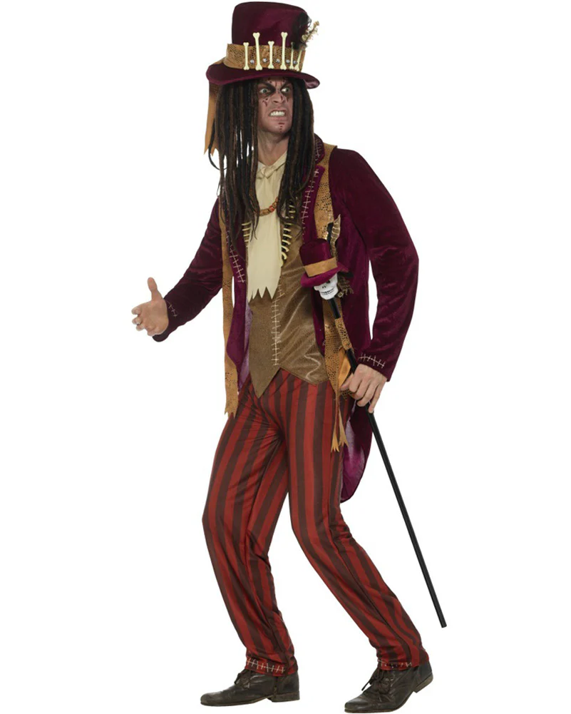 Deluxe Voodoo Witch Doctor Mens Costume - Image 2