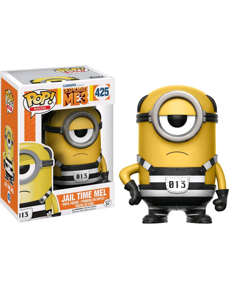 Despicable Me 3 Jail Time Mel Pop Vinyl