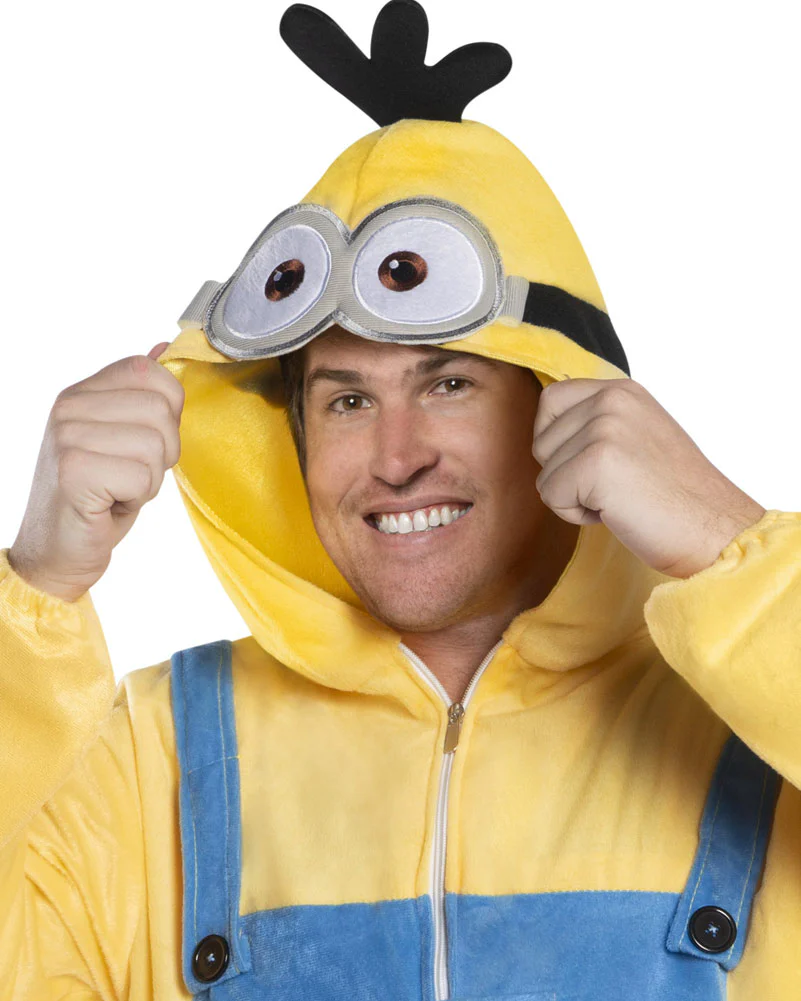 Despicable Me 4 Minion Adult Jumpsuit - Image 3
