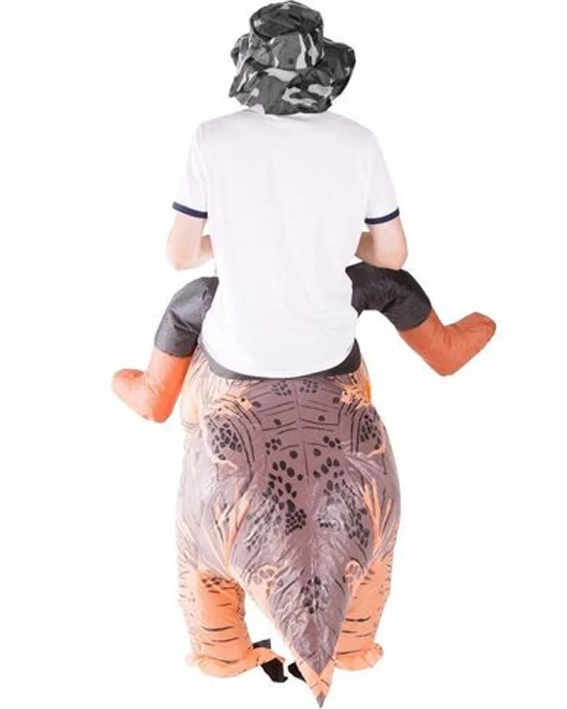 Dinosaur Ride On Inflatable Adult Costume - Image 2