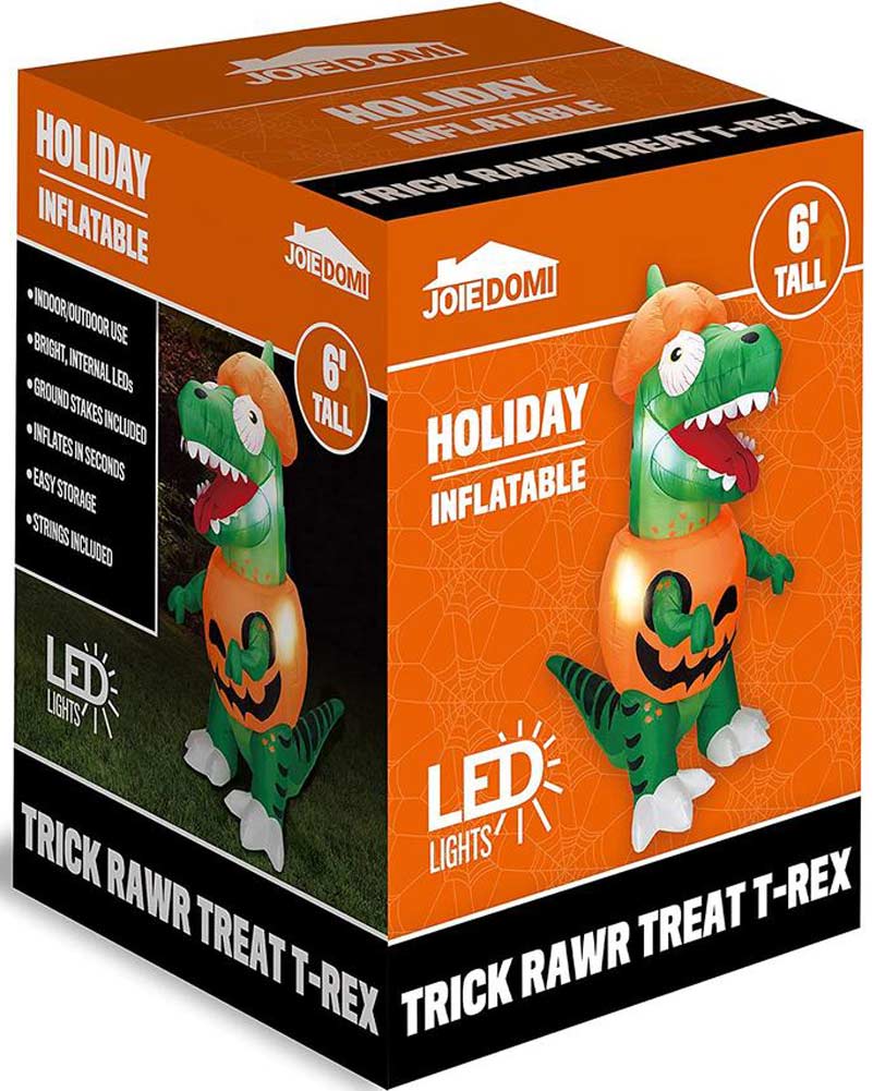 Dinosaur Trick Raw Treat Lawn Inflatable 1.8m - Image 3