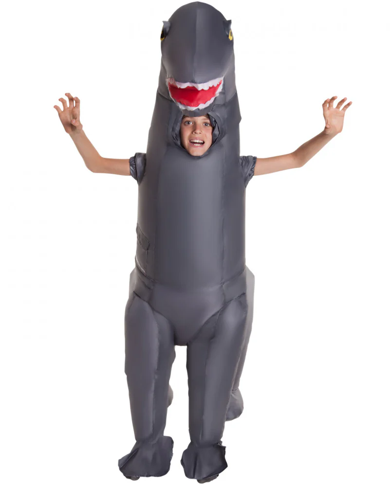 Diplodocus Giant Inflatable Kids Costume - Image 2
