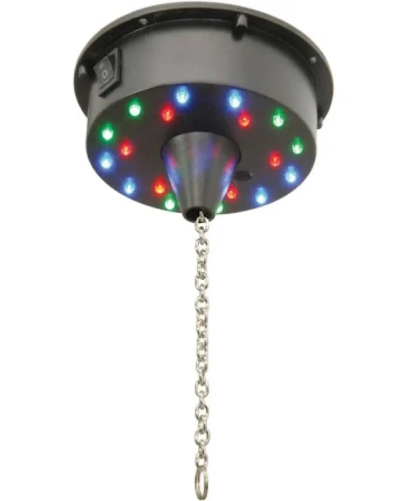 70s Disco CR Lite 20cm Mirror Ball Motor and Pinspot LED Set - Image 2