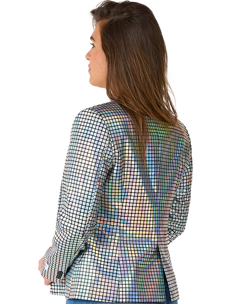 70s Discoballer Opposuit Womens Jacket - Image 3