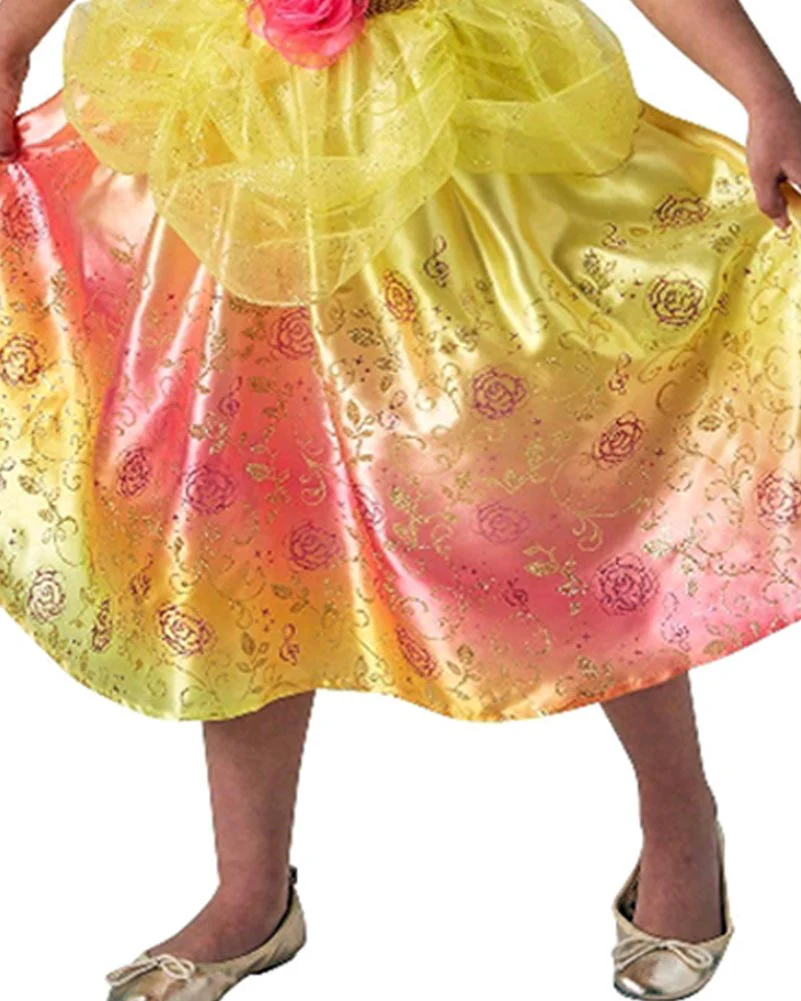 Disney Belle Rainbow Deluxe Girls Book Week Costume - Image 3
