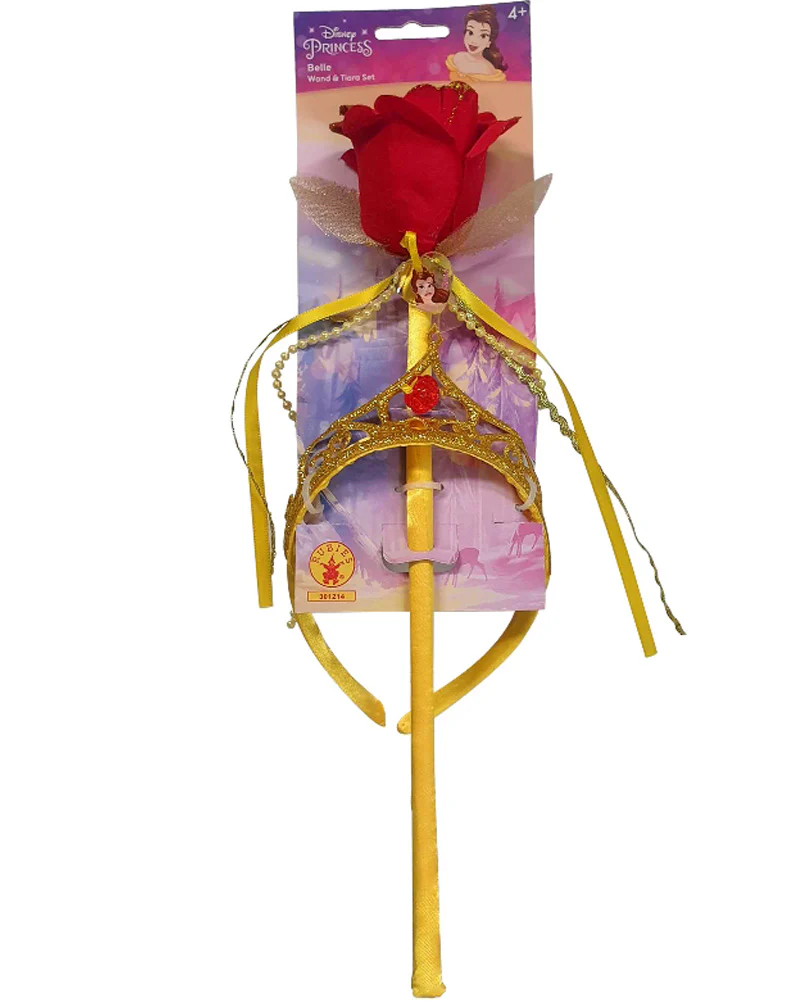 Disney Belle Tiara and Wand Set