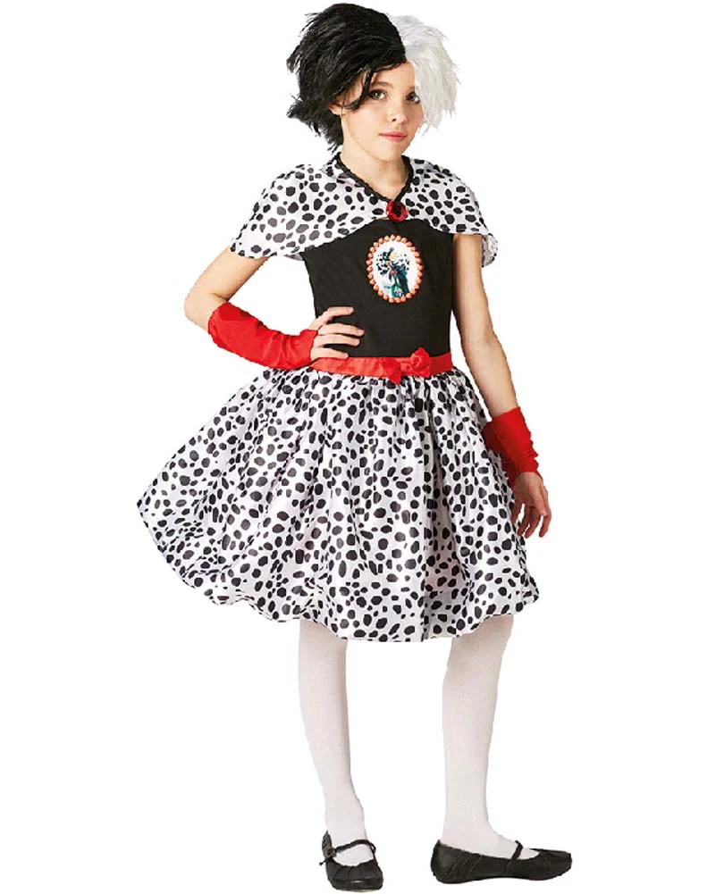 Disney Cruella de Vil Deluxe Tween Girls Book Week Costume
