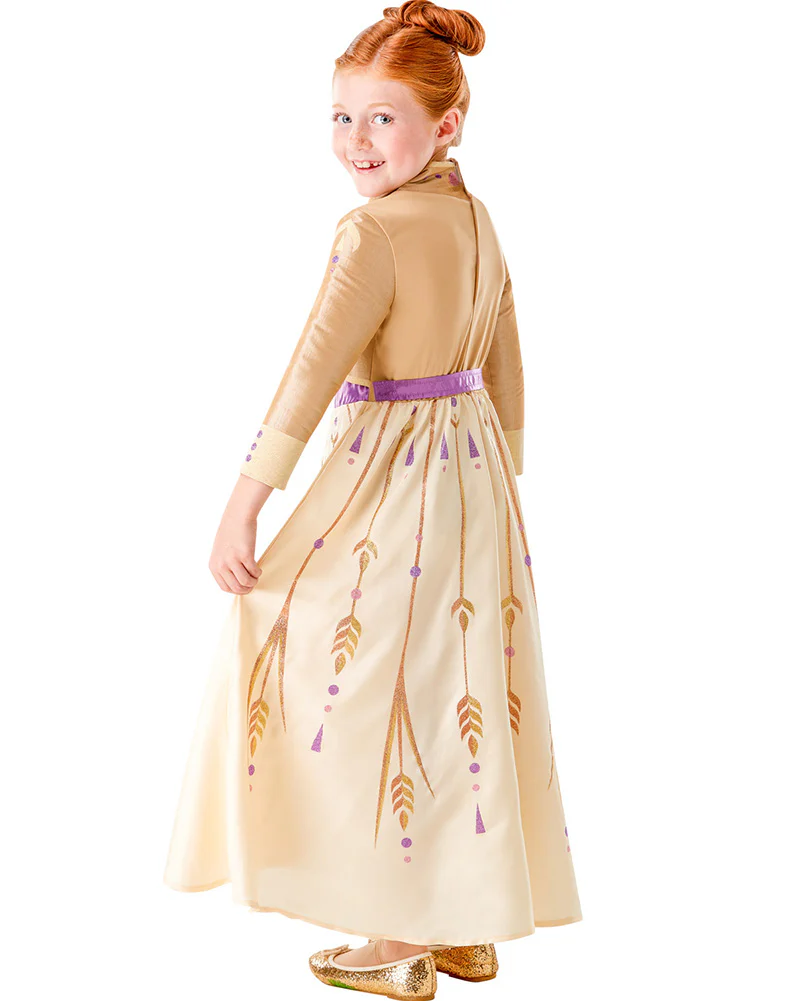 Disney Frozen 2 Anna Prologue Girls Costume - Image 2