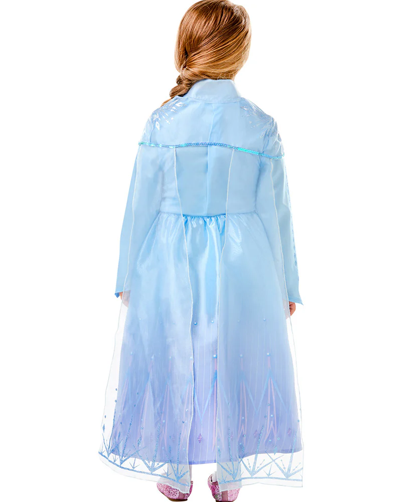 Disney Frozen 2 Elsa Deluxe Girls Costume - Image 6