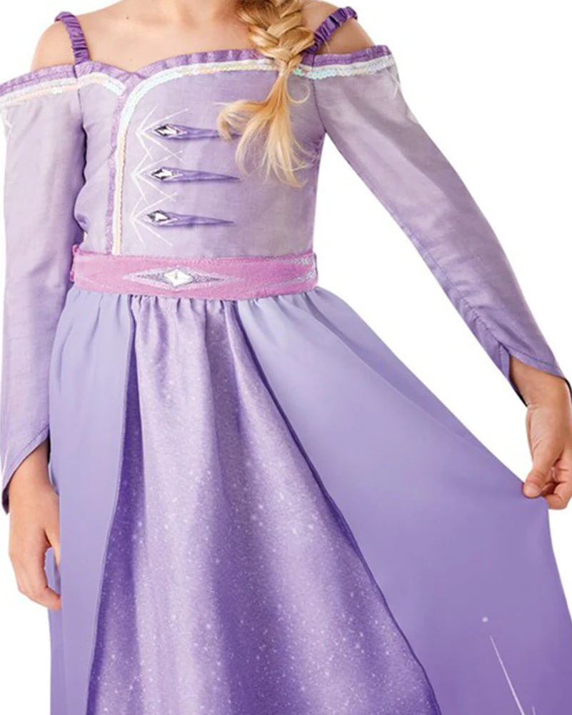 Disney Frozen 2 Elsa Prologue Girls Costume - Image 4